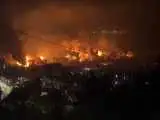 ویدیو  -   آتش سوزی در پالایشگاه نفت روسیه پس از حمله اوکراین