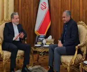 دیدار وزیر کشور پاکستان با عراقچی