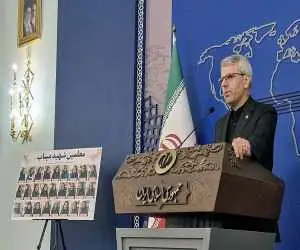 ویدیو  -  بقایی: این مذاکرات تمرکزش بر خاتمه جنگ است و مسائل هسته ای فعلاً قرار نیست درمورد جزئیات آن صحبت شود