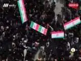 یا امام حسین ... + ویدئو  -  تعجب خانم مجری در پخش زنده تلویزیونی و مشاهده تابوت کوچک یک شهید