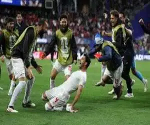 تلفات شادی بعد از گل مردود شجاع خلیل زاده