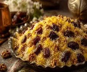 خرماپلو ؛ غذای پرانرژی و محبوب جنوبی ها که باید یکبار امتحان کنید + روش تهیه