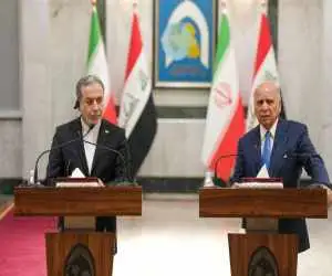 صحبت های مهم وزیر خارجه عراق و ایران درمورد تنگه هرمز  -  ویدئو