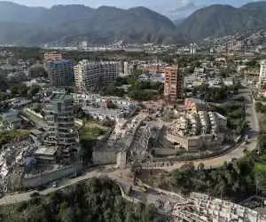 ویدیو  -  فیلم  پهپادی از خسارات گسترده  در لا گوئیرا در ونزوئلا پس از 2 زلزله