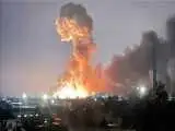 ویدیو  -  حمله آخرالزمانی اوکراین به پالایشگاه نفت اسلاویانسک روسیه