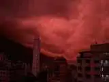 آسمان سرخ ونزوئلا !  -  ویدئو