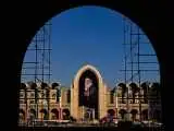 در انتظار آخرین دیدار...  -  روایتی تصویری از آماده سازی مصلای بزرگ امام خمینی (ره) و معابر پایتخت در آستانه مراسم تشییع قائد ملت