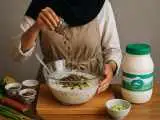 آبدوغ خیار مجلسی با 2 ترفند طلایی؛ در 10 دقیقه پیش غذای شاهانه درست کن + روش تهیه