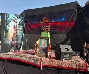 ویدیو  -   تشییع پیکر شهید مصباح الهدی باقری کنی، داماد رهبر شهید انقلاب در شهران