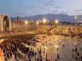 لحظات اولیه باز شدن درب های مصلای تهران برای آخرین وداع + ویدیو