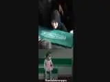 این خانم میزبان نوه  شـهید رهبر انقلاب شده بود + ویدئو  -  روایتی شنیدنی از لحظه  ورود پیکرها به مصلی