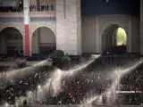 نمای متفاوت و دیده نشده از لحظه ورود پیکر مطهر رهبر شهید به مصلی  -  ببینید