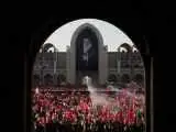تهران تلاش دارد مراسم تشییع را به پیامی فراتر از مرزهای ایران تبدیل کند -  همه پرسی مردمی درمورد ادامه مسیر جمهوری اسلامی - تأکید بر مطالبه (انتقام)