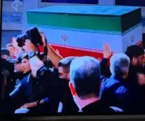 پوشش زنده مراسم وداع از (شبکه خبر 2)