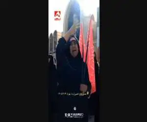 عزاداری زنان لر در وداع با رهبر شهید  -  ویدئو