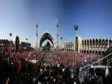 ویدئوی ساخته شده با هوش مصنوعی مراسم وداع با رهبر شهید  -  حضور چهره های خاص در مصلای تهران