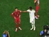 صحنه احساسی دلداری یامال به رونالدو + عکس