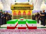 بدرقه در خانه پدری -  تصاویری از تشییع پیکر قائد شهید در عراق