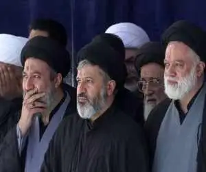 ویدیو  -  حضور سید مصطفی خامنه ای در مراسم استقبال از پیکر رهبر شهید انقلاب