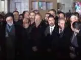 ویدیو  -  حضور مسئولین ایرانی در عراق برای تشییع پیکر رهبر فقید ایران