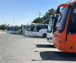 قیمت بلیت اتوبوس تهران - مشهد در آستانه تشییع رهبر شهید
