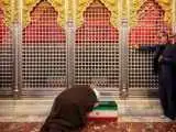 لحظه احساسی که پدر قربانی اش را به حضرت عباس(ع) تقدیم می کند؛ ببینید