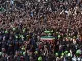 لحظهٔ ورود فرزند رهبر شهید ایران به حرم مطهر امام حسین(ع)