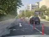 خطوط ویژه موقت در بزرگراه ها جمع آوری شد