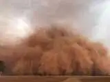 ویدیو  -  طوفان شن در منطقه (طفیل) واقع در جنوب مکه