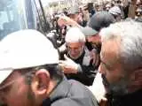 حضور سردار قاآنی در فرودگاه مشهد؛ همزمان با ورود پیکر مطهر امام شهید + عکس