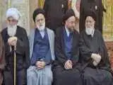 ویدیو  -  تصویری از فرزند رهبر شهید انقلاب در حرم رضوی