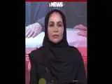 کولاک مجری زن عراقی در وداع با رهبر شهید  -  ویدئو