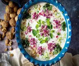 آبدوغ خیار ایرانی در سفره جهانی