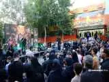 دلتنگی بچه ها برای بابای شهید - سوگواری برای رهبر این بار در شیرخوارگاه آمنه