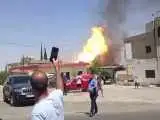 ویدیو  -  لحظه انفجار وحشناک تانکر گاز در شمال لبنان