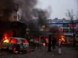 ویدیو  -  8 کشته و زخمی درپی حملات روسیه کی یف