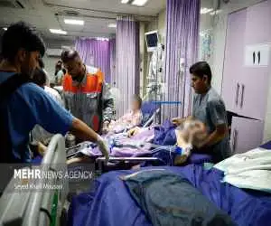 آخرین وضعیت بیمارستان شهید بقایی اهواز پس از حمله