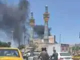 ویدیو  -  آتش سوزی در کارگاه ساختمانی حرم رضوی؛ آتش سوزی در کمتر از 10 دقیقه مهار شد