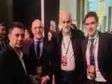 سرمربی اسپانیا در کنار امیر قلعه نویی -  هر دو بدون باخت در جام جهانی!