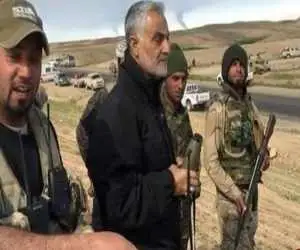 کولاک کارشناس عراقی در پخش زنده تلویزیونی تجزیه طلبان کُرد + ویدئو  -  اگر حاج قاسم سلیمانی نبود ...