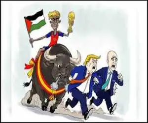 اشک ها و لبخندهای جام جهانی در کاریکاتورها؛ ترامپ و فلسطین سوژه شدند