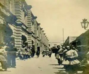 تصویری از اولین پیاده راه ایران در تبریز 108 سل قبل