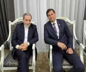 دیدار عراقچی و همتای بلاروسی در حاشیه نشست سازمان همکاری شانگهای