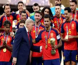 تلاش جالب ترامپ برای مصادره قهرمانی اسپانیا