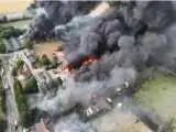 انفجار مهیب در قلب انگلیس؛ اعلام وضعیت فوق العاده و تخلیه ساکنان  -  100 آتش نشان اعزام شدند