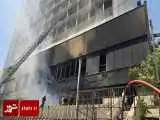 فوری؛ کنترل آتش سوزی هتل استقلال بدون مصدوم  -  فقط 3 نفر دچار دودزدگی شدند