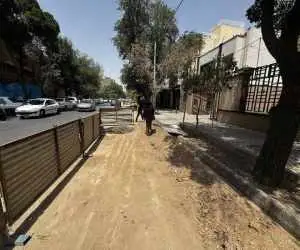 آب  انبار 500 ساله از دل خیابان اصفهان بیرون آمد  -  کشف تاریخی در جریان حفاری