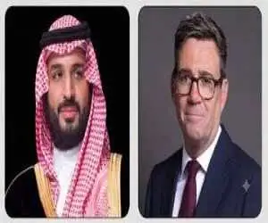 گفتگوی بن سلمان با نخست وزیر انگلیس درمورد منطقه