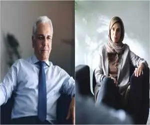 شعرخوانی مهران مدیری در (استخر) سروش صحت  -  ببینید