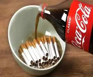 معجزه کوکاکولا و سیگار؛ قوی ترین آفت کش و لکه بر خانگی در 5 دقیقه!